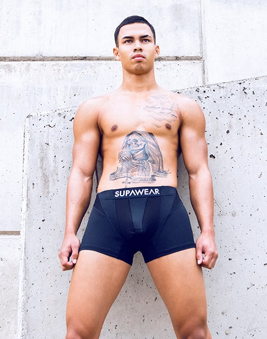 SUPAWEAR Vortex Trunk Black